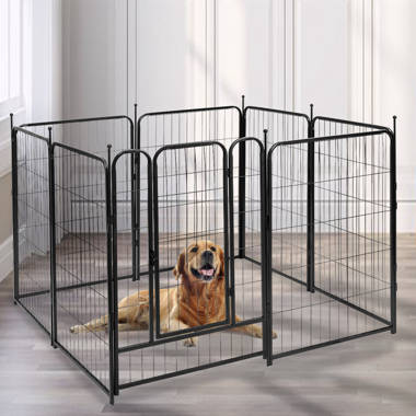 Tall portable best sale dog fence